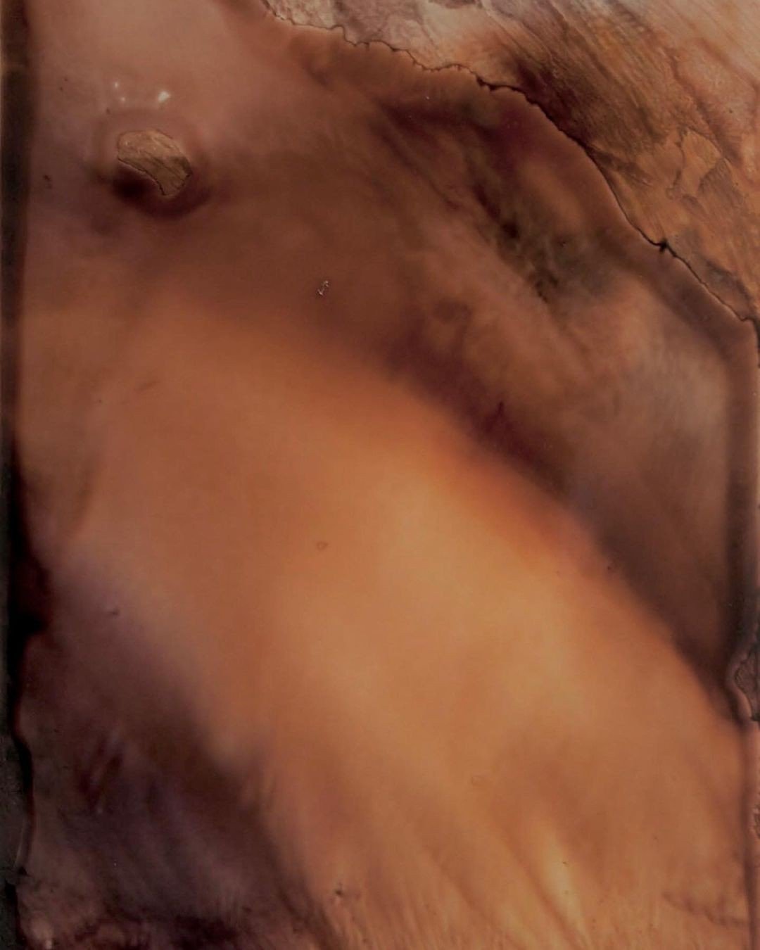 Threshold Series — Encaustic on panel, Maren Soleil, 2023